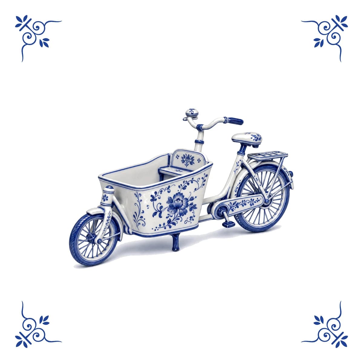 Cargo bike – Delft blue tile